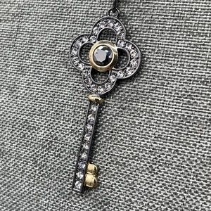 Stella & Dot Clover Key Necklace